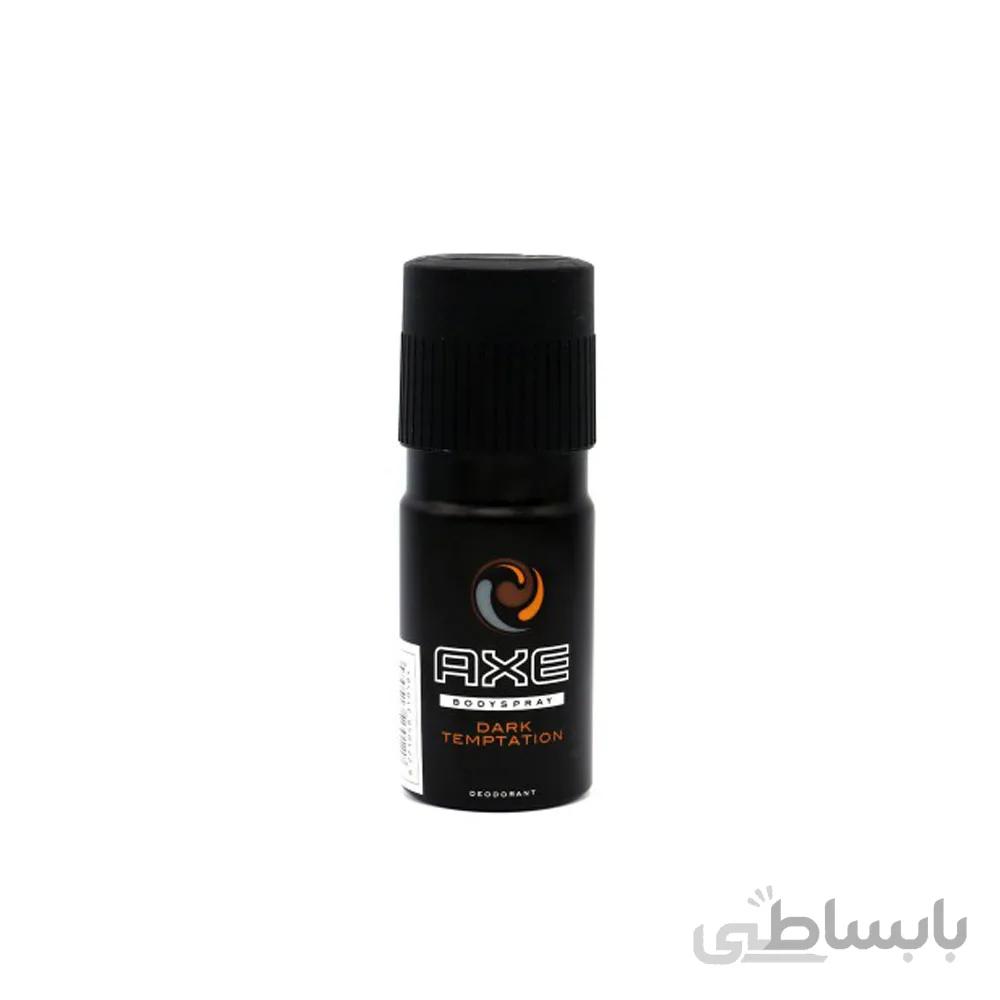 اسپری دئودورانت بدن Dark Temptation آکس ا Axe Dark Temptation Spray For Men 150ml