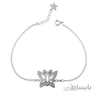 دستبند نقره زنانه کد DP_092