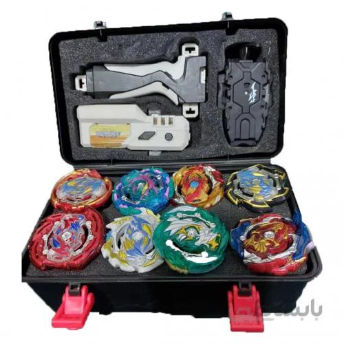 فرفره انفجاری مدل چمدونی مجموعه 8 عددی کد1