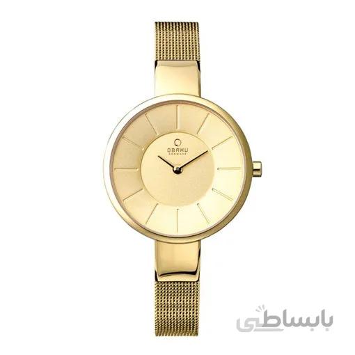 ساعت مچی زنانه اوباکو Obaku اورجینال مدل V149LXGGMG