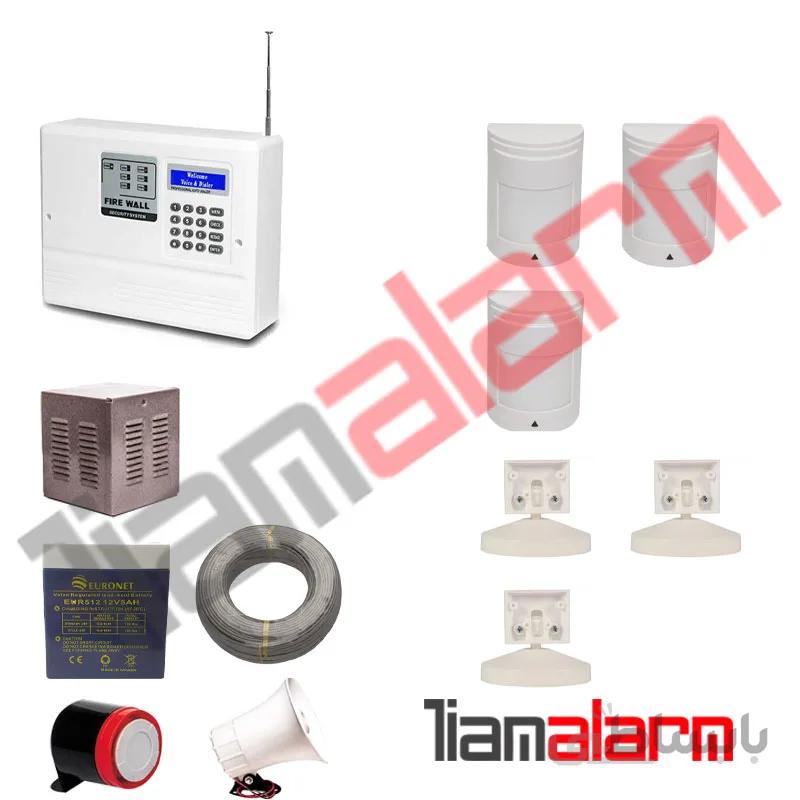 پکیج دزدگیر اماکن باسیم مدل فایروال تلفنی F7PR3