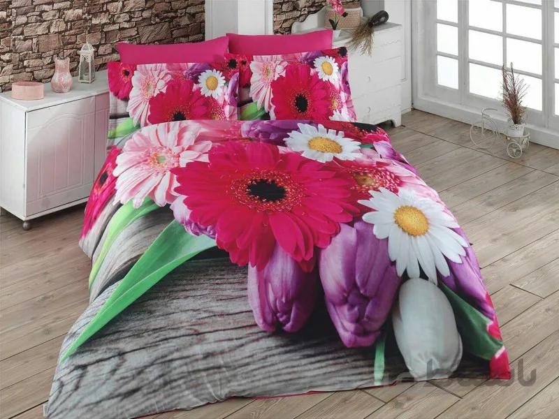روتختی سه بعدی دونفره COLORFUL FLOWERS