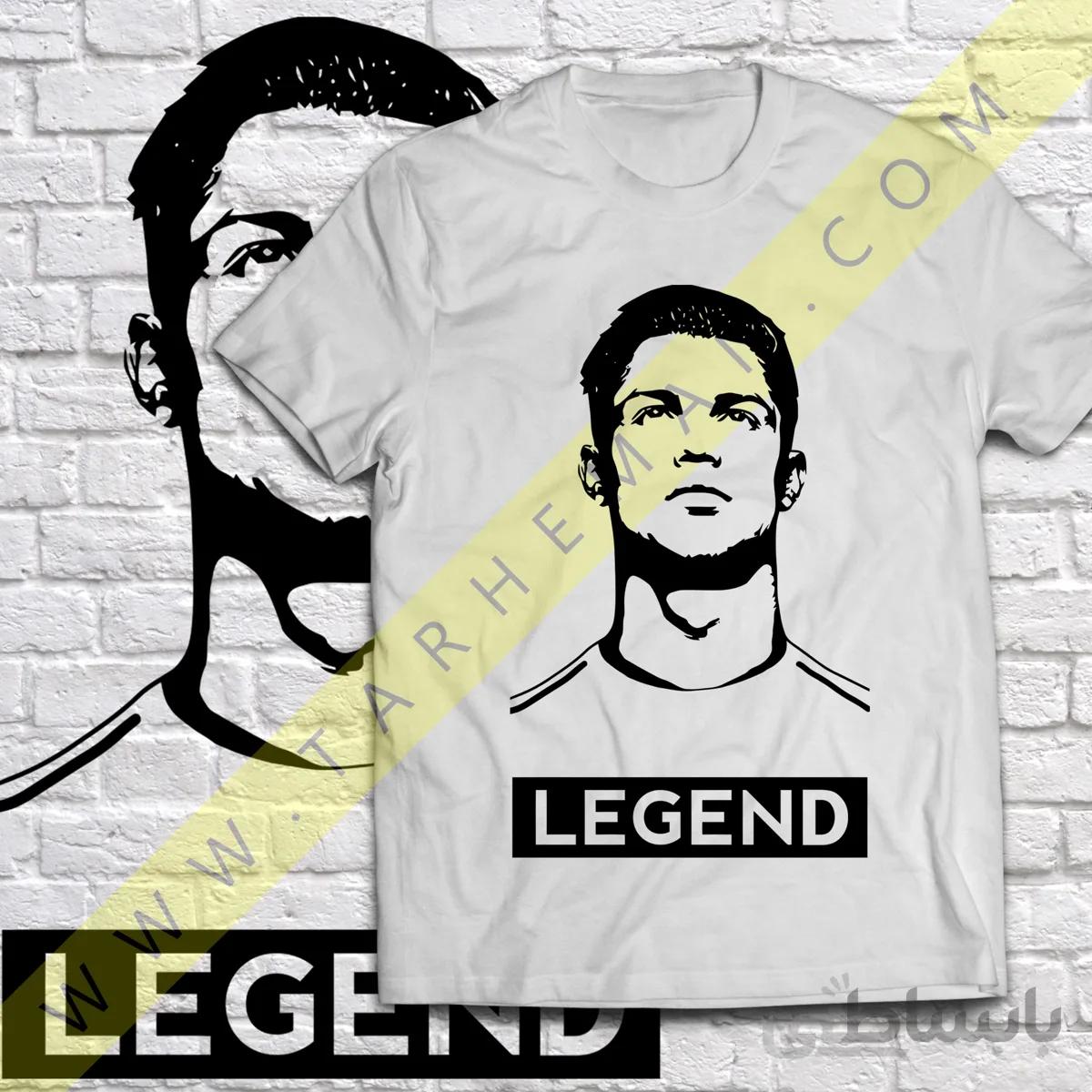 تی شرت با طرح کریستیانو رونالدو-CR7-Cristiano Ronaldo-Legend