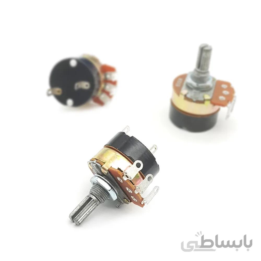کلید ولوم ته بزرگ WH138 500K