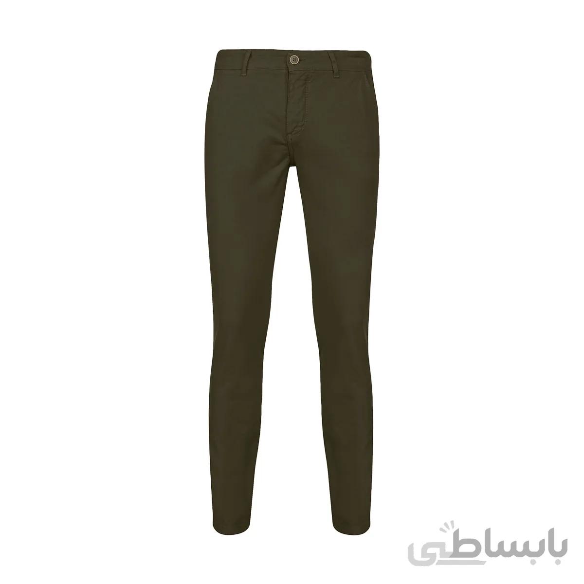 شلوار کتان مردانه فیگارو کد 601604