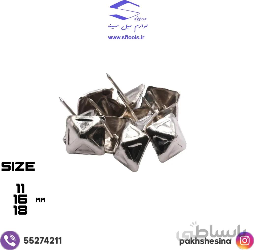 گل میخ پونزی A1000 سایز 16 میلی متر