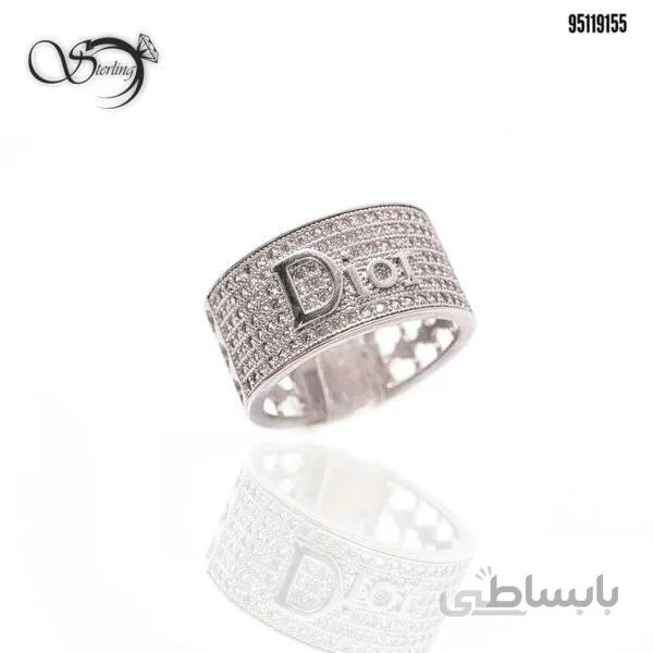 انگشتر نقره زنانه dior کد:۱۱۵۳