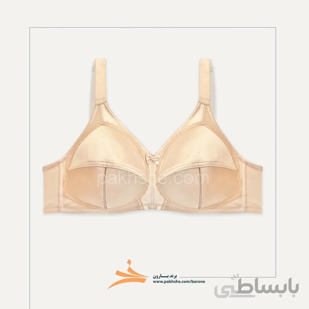 سوتین طرح مادام بدون فنر سه تیکه برند بارون کد 505