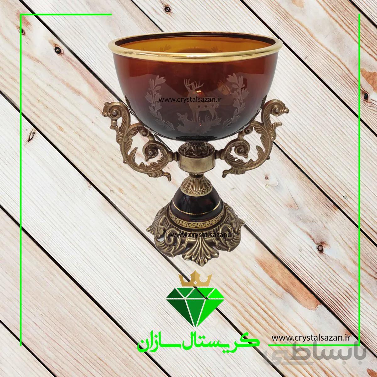 میوه خوری کریستال کد ۲-M1223 کریستال سازان