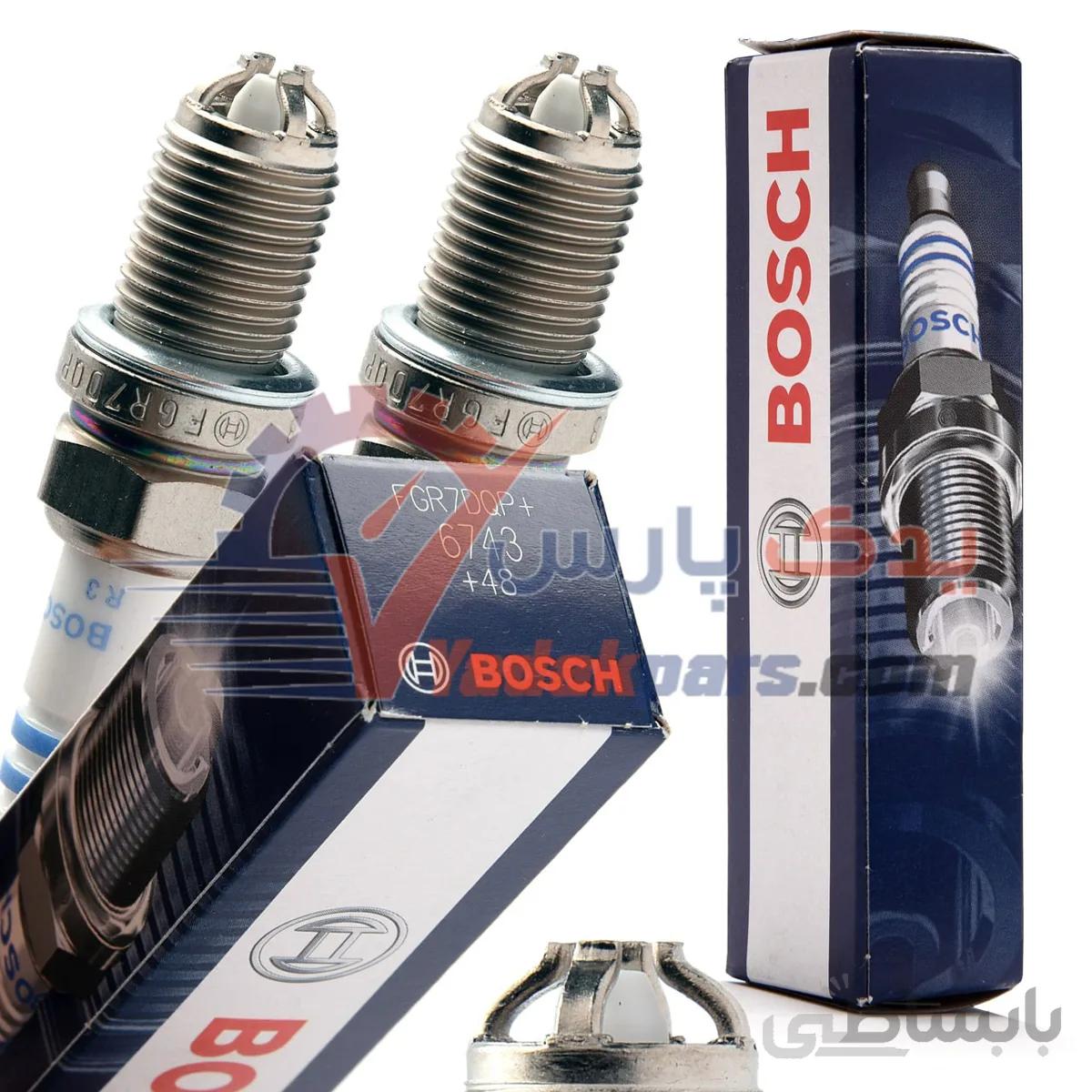 شمع پلاتینیوم پایه کوتاه BMW بوش آلمان BOSCH ا BOSCH Spark Plug FGR7DQP+6743+48 Platinum