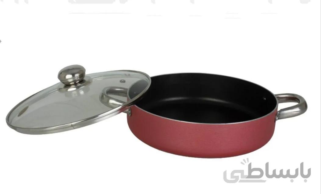 تابه تفلون دودسته سایز 14 ظرفیران