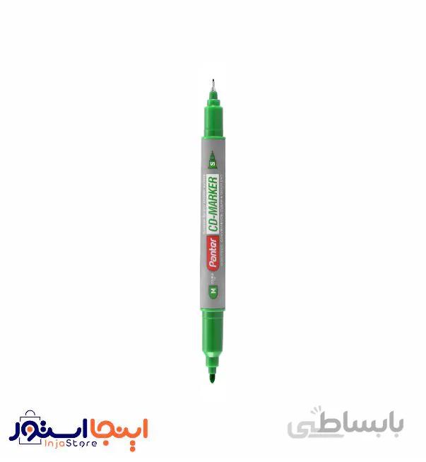 ماژیک سی دی دو طرفه پنتر کد CDM102 رنگ سبز