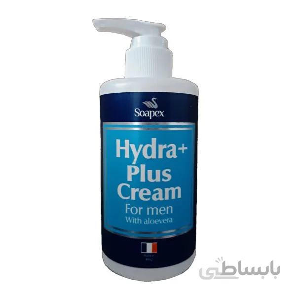 کرم آبرسان و مرطوب کننده سوپکس مدل LOW57 حجم 250 میلی لیتر ا Hydra Plus cream Soapex Model LOW57 For men 250ml