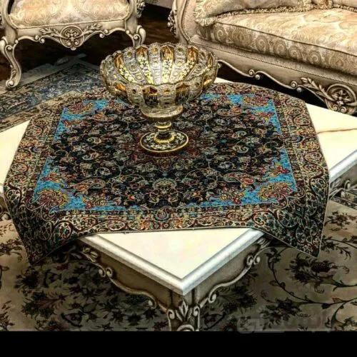 رومیزی ۱×۱ ترمه سنتی طرح شمیم