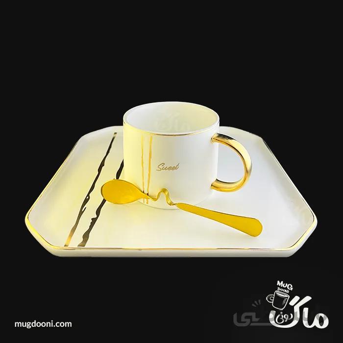 فنجان و دسر خوری مدل D01