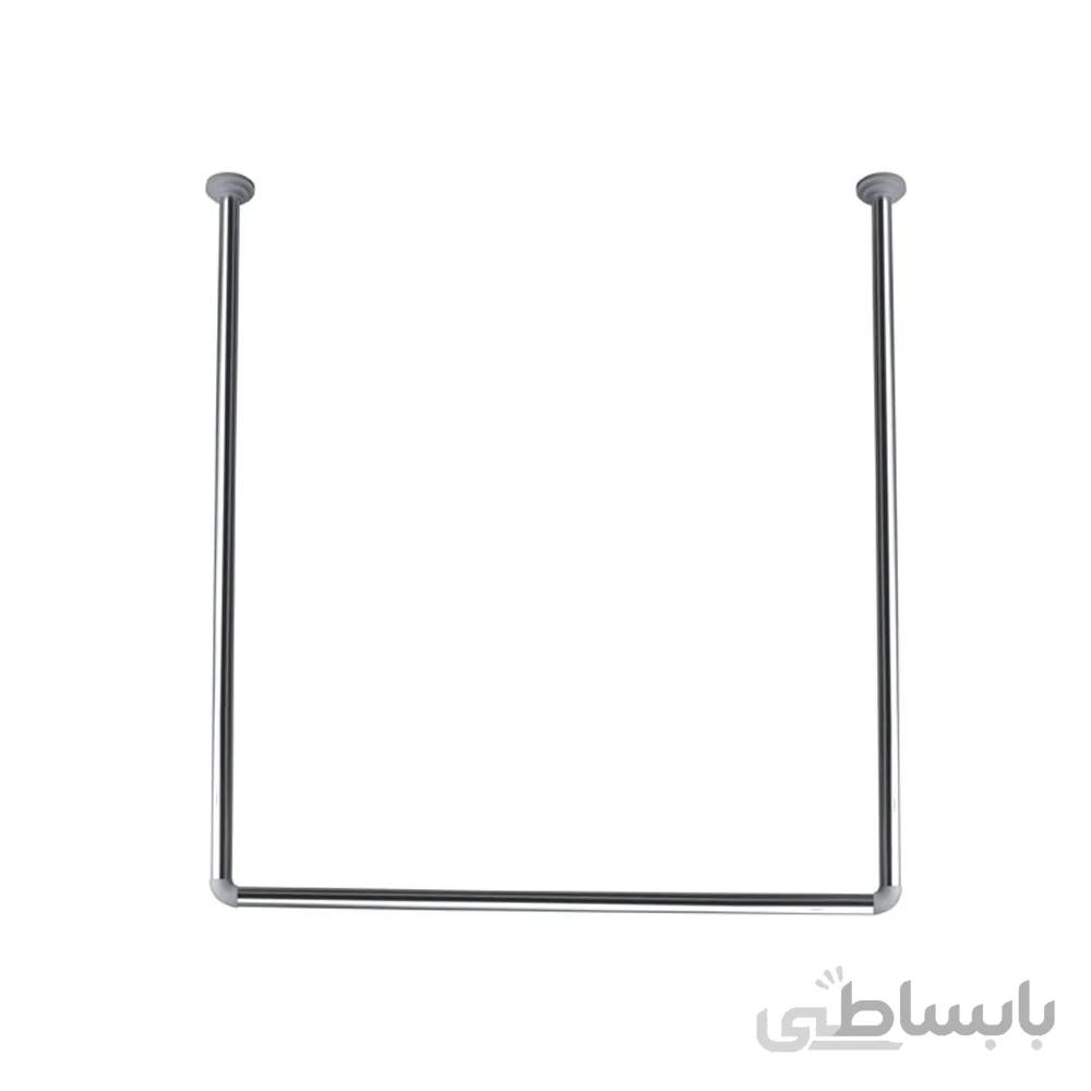 میل پرده حمام U شکل MA-270