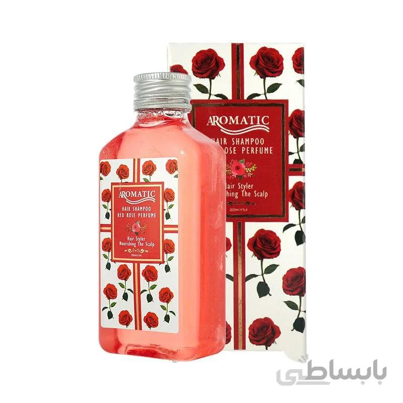 شامپو سر با رایحه گل سرخ 200 میل