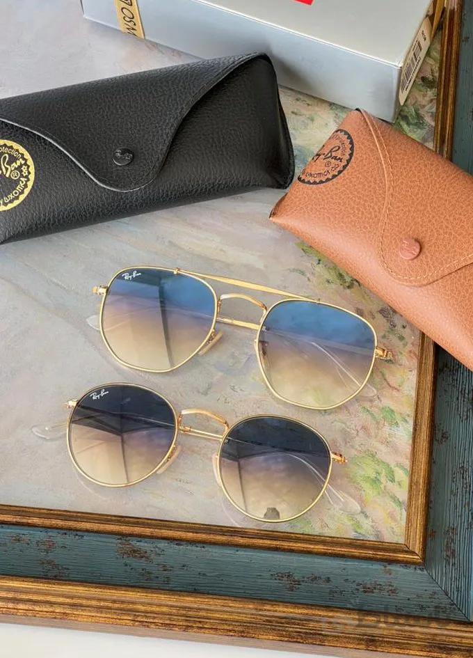 ست عینک آفتابی گرد زنانه و مردانه ری بن مدل های RAY BAN RB3648-RB3447