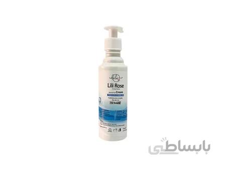 کرم مرطوب کننده دست و صورت لی لی رز حجم 250 گرم