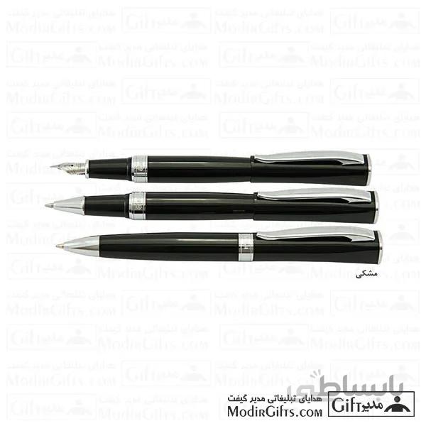 ست خودکار ، روان نویس و خودنویس یوروپن مدل TRAM ا Europen Tram Ballpoint Pen, Rollerball Pen and Fountain Pen Set