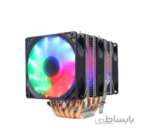 خنک کننده پردازنده مدل ice-man هفت رنگ