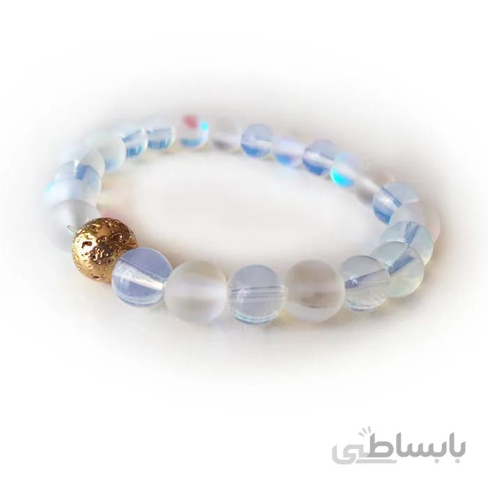 دستبند اوپال هولوگرافیک ا Holographic opal bracelet