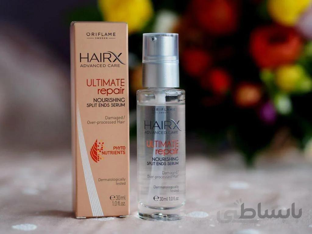 سرم بازسازی کننده و رفع مو خوره التیمیت ریپیر هیراکس 32882 ا HairX Advanced Care Ultimate Repair Nourishing Split Ends Serum 32882