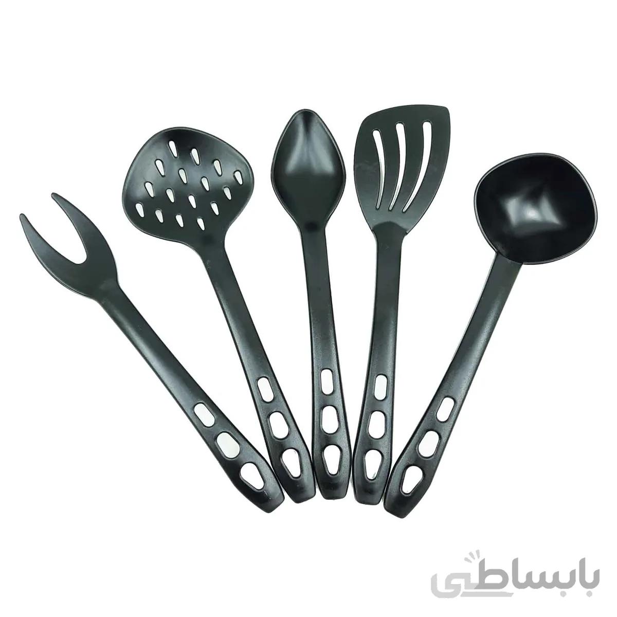 ست کفگیر و ملاقه بسته 5 عددی
