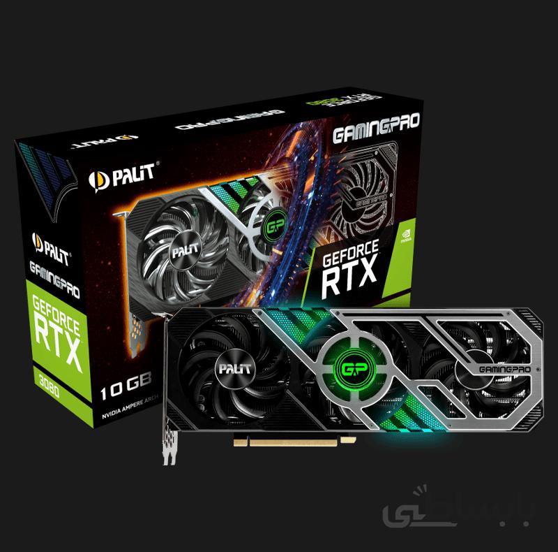کارت گرافیک مدل RTX 3080 Palit GamingPro