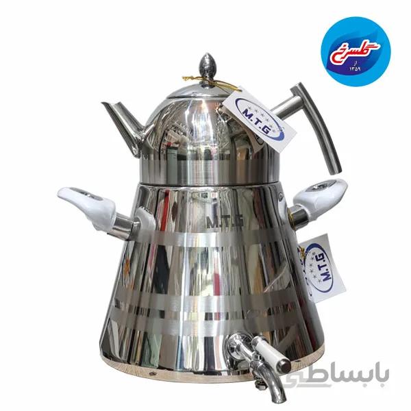 کتری قوری استیل ام تی جی هرمی ( MTG )
