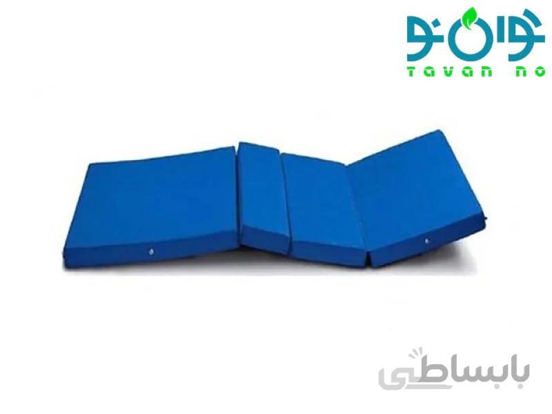 تشک چهار تکه روی تخت