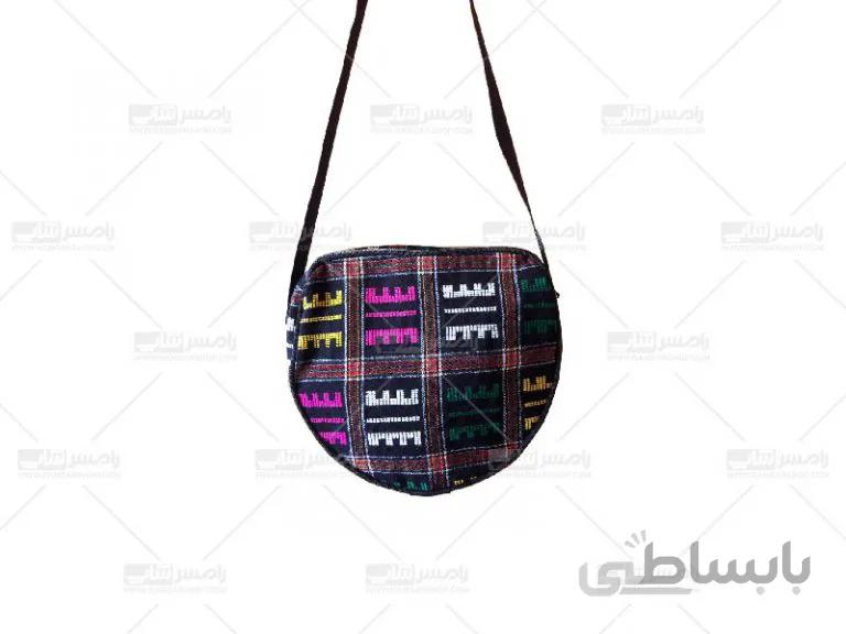 کیف گرد طرح چادر شب