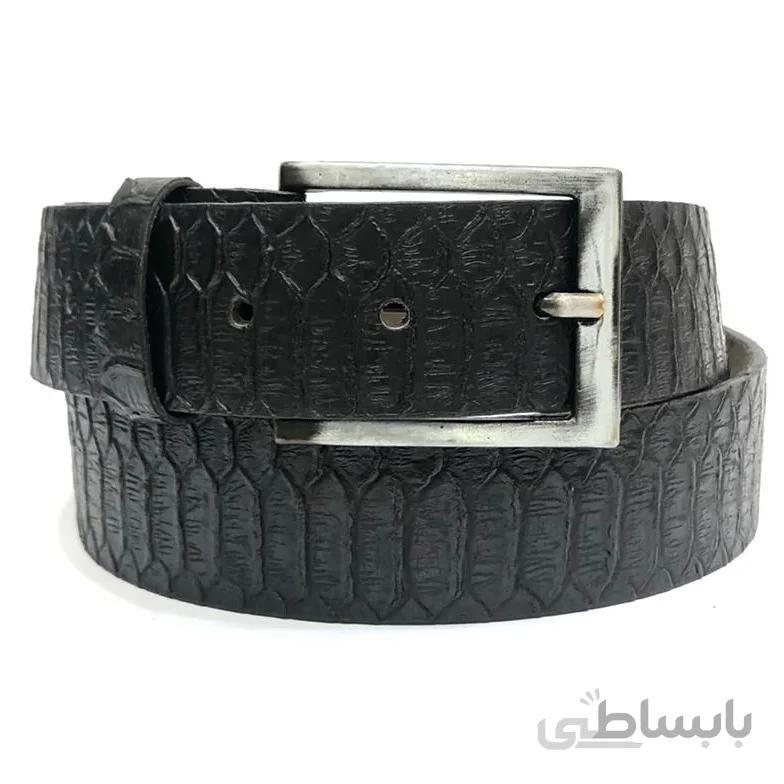کمربند چرمی مدل python