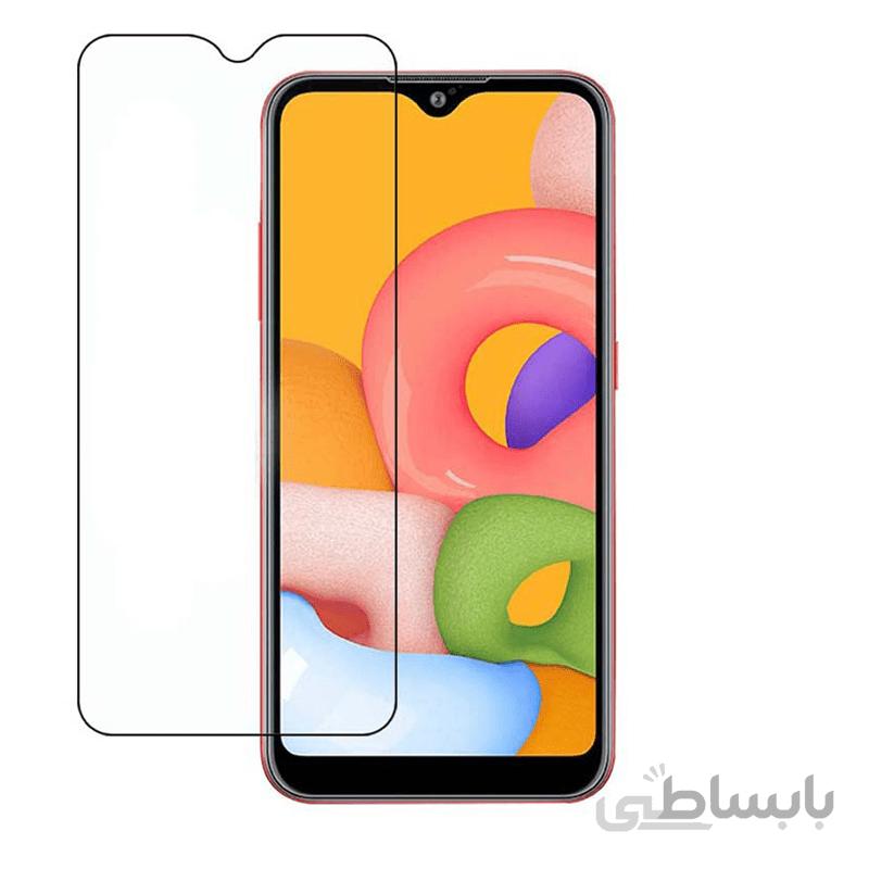 گلس صفحه نمایش شیشه ای سامسونگ Samsung A01