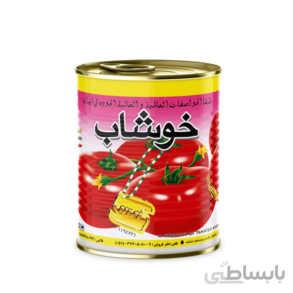 رب گوجه فرنگی خوشاب 800گرمی