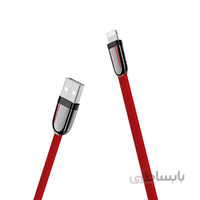 کابل تبدیل USB به Lightning هوکو مدل u74 طول 1 متر