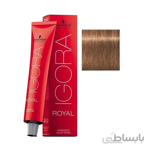 رنگ مو ایگورا (igora) بلوند متوسط شکلاتی طلایی شماره 7.65