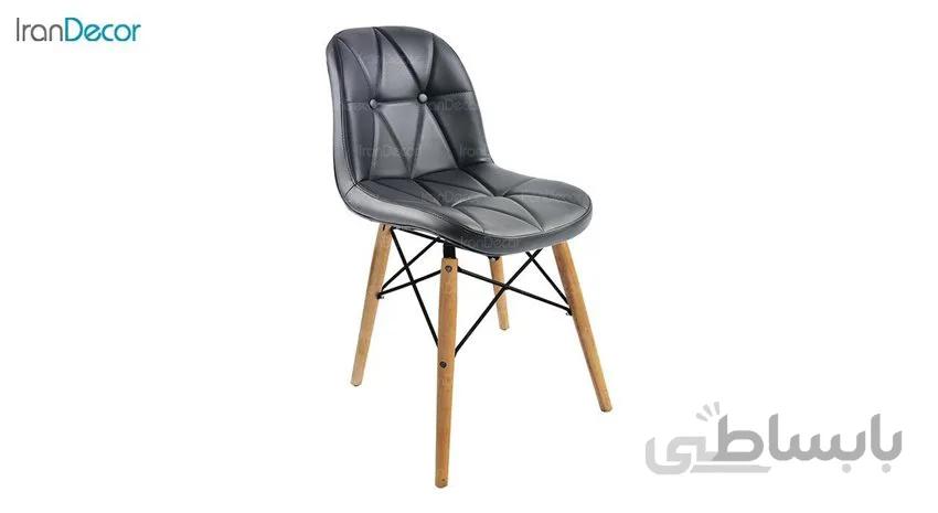 صندلی پایه ایفلی چوبی هوگر مدل SH840W