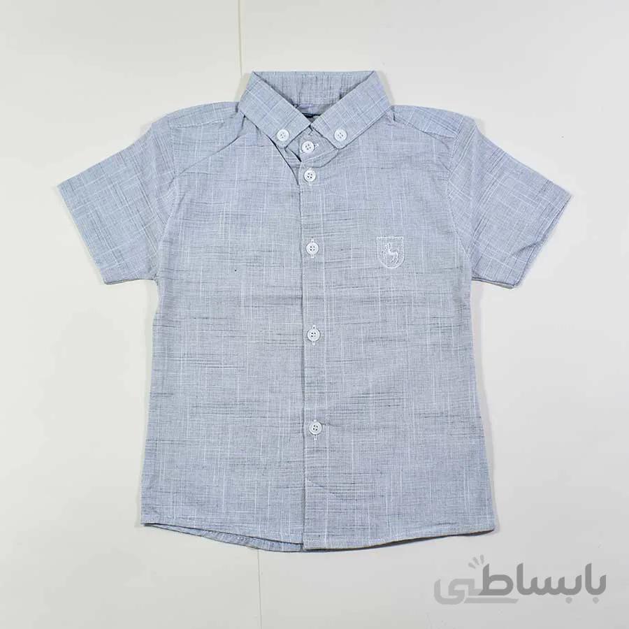 پیراهن آستین کوتاه پسرانه بچه گانه کد 2429