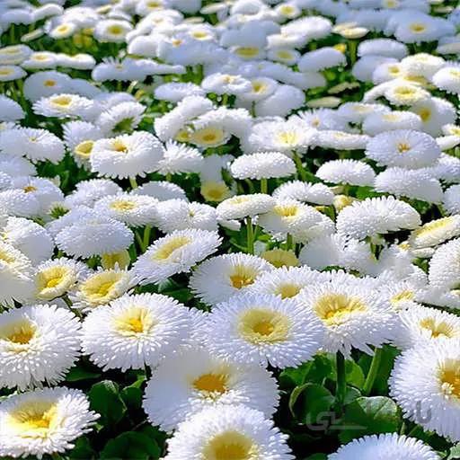 بذر گل مینا پاکوتاه سفید