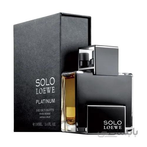 ادوتویلت مردانه لوئوه سولو پلاتینیوم 100 میل ا loewe | 8426017039147