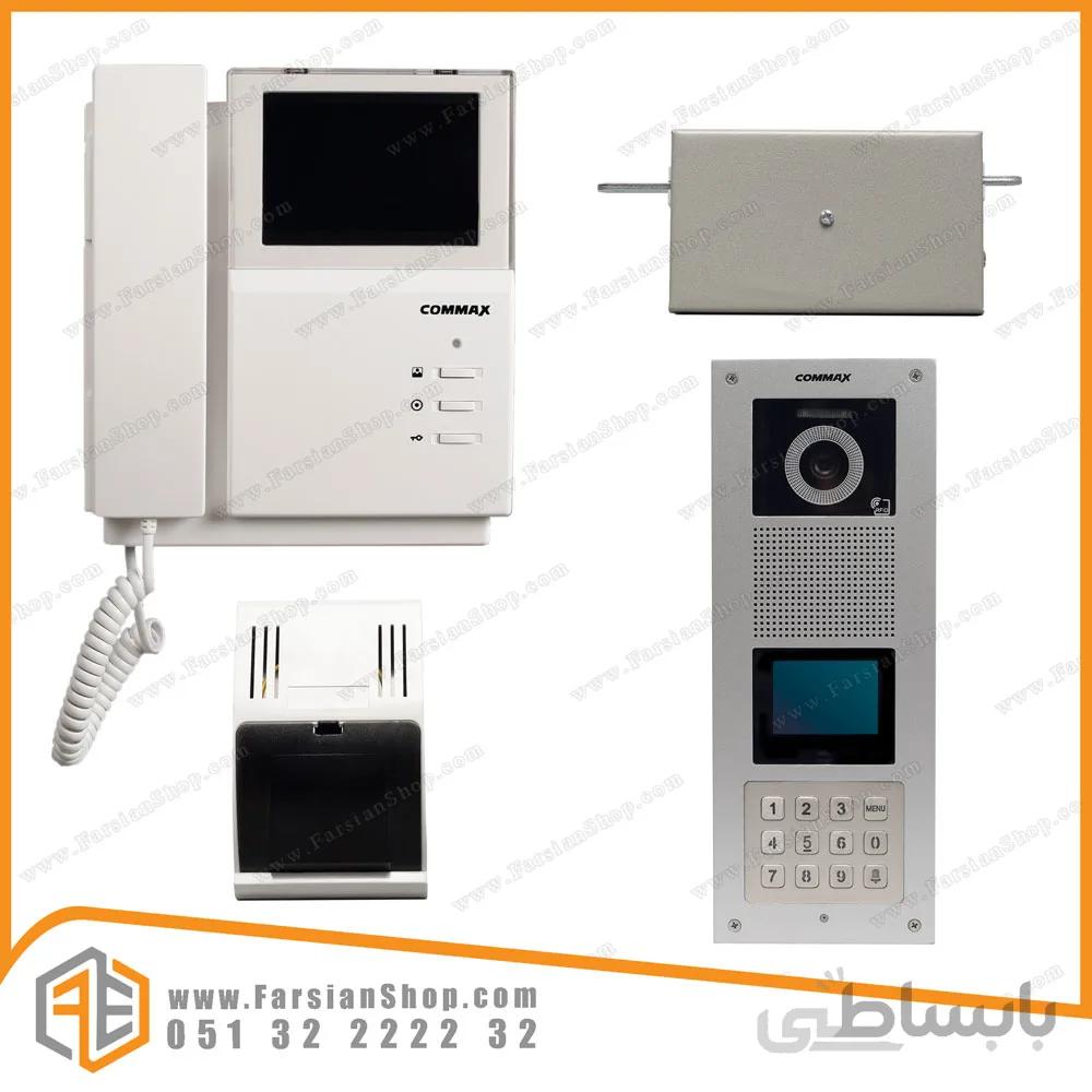 پکیج کامل آیفون تصویری کوماکس مدل 4pnc با پنل DRCnuC RFID