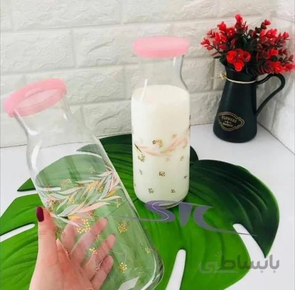 بطری طرح دار