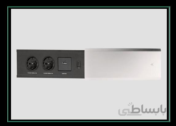 پریز توکار کشویی یک طرفه کد N324 و N325 فانتونی