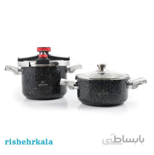 زودپز دوقلو لایف اسمایل مدل ZDS-4+6M ا (شما لایق بهترین ها هستید) _ Life Smile Pressure Cooker ZDS-4+6M