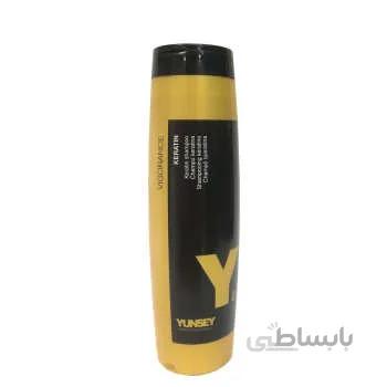 شامپو یانسی ویگورانس مدل Keratin حجم 250 میلی لیتر