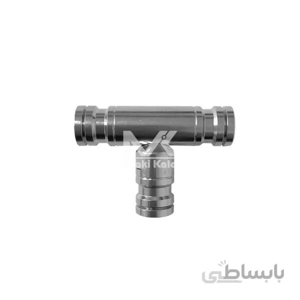 سه راهی مه پاش استیل فیتینگی مدل برتو ا T-type Connector