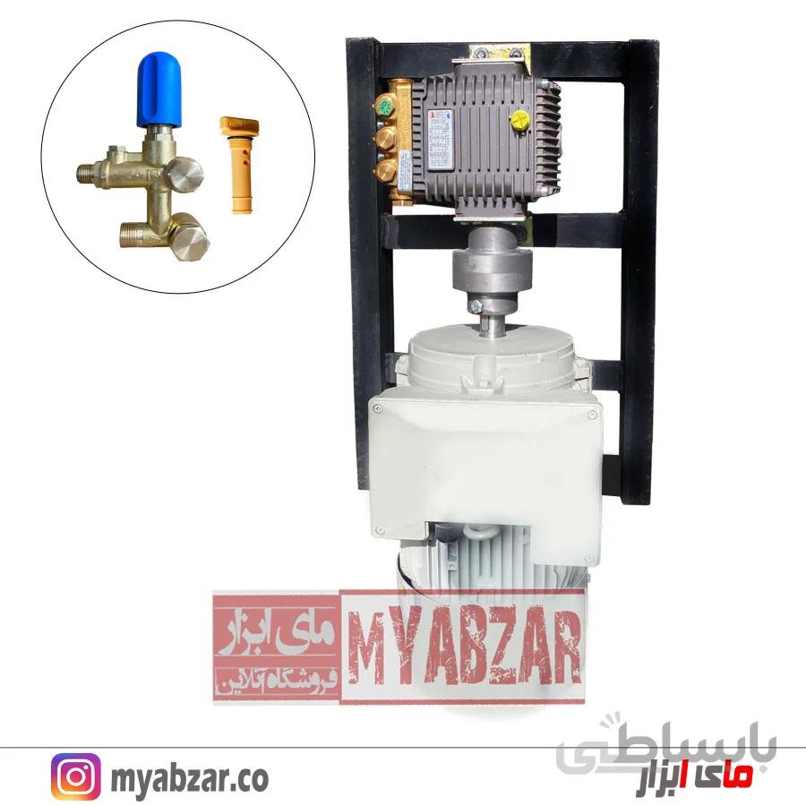 کارواش صنعتی 110 بار برتولینی با الکتروموتور الکتروژن