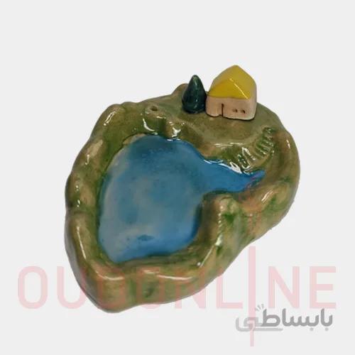 جاعودی شاخه ای و مخروطی طرح دریاچه 1 سرامیکی