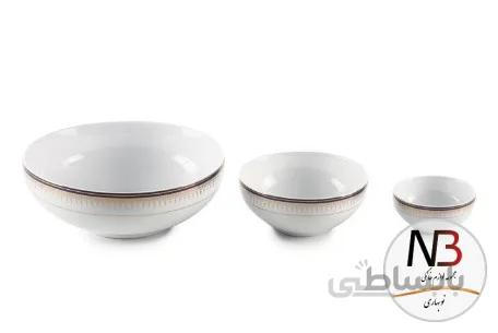 سرویس چینی زرین 6 نفره پیاله خاطره (13 پارچه) ا Zarin Iran ItaliaF Khatereh 13 Pieces Porcelain Bowl Set